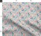 Small Scale Medical Doctor Nurse Blue Pink Grey Medicine Nursing Hospital Custom Printed Fabric by Spoonflower Various Fabrics by the Yard or Fat Quarter